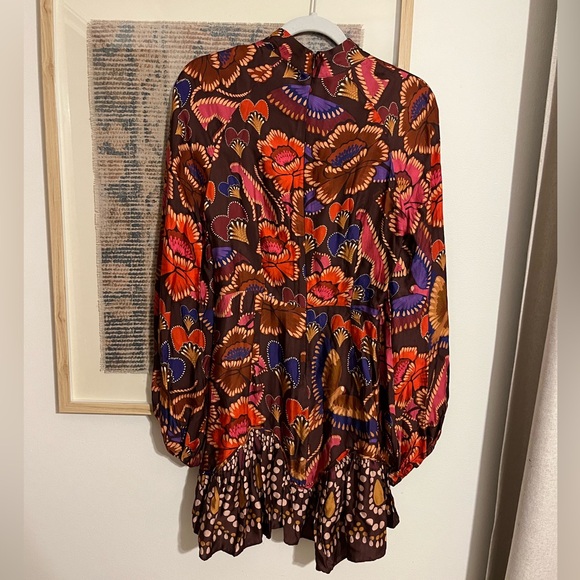 Farm Rio Bright Flora Mini Dress - Picture 3 of 11